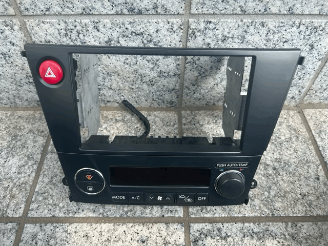 ★☆スバル レガシー BP5 BL5 BP9 BPE LEGACY用純正2dinオーディオパネル+エアコンパネルスイッチ☆★