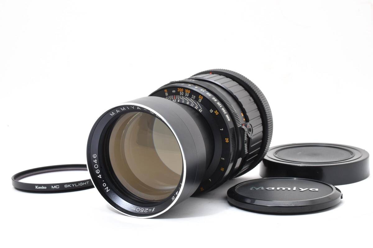 【特上美品】Mamiya MAMIYA-SEKOR 250mm F4.5 中判カメラ用 マミヤ #342