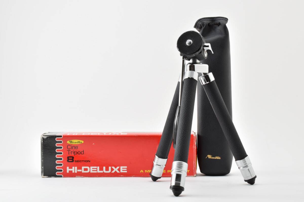 【特上美品】Minette HI−DELUXE カメラ三脚 ミネット #329
