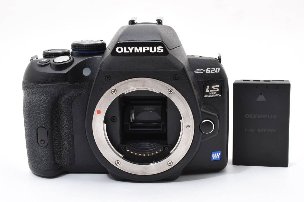 【動作品】OLYMPUS E-620 ボディ ブラック デジタル一眼 オリンパス 難あり #339357