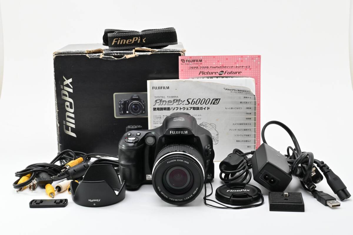 【外観美品】FUJIFILM FinePix S6000fd フジフィルム 動作未確認 #394
