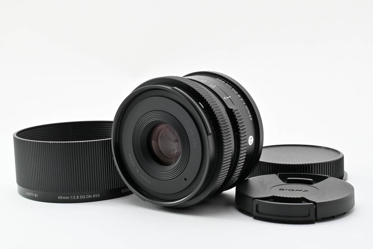 【特上美品】SIGMA Contemporary 45mm F2.8 DG DN Leica ライカ Lマウント用 シグマ #397