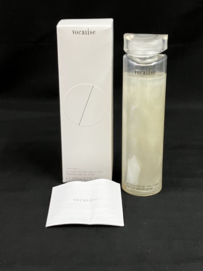 【希少・廃番】 SHISEIDO 資生堂 VOCALISE ヴォカリーズジェルフリュイド パヒュメ ボディー用保湿　２００ml★2317管理