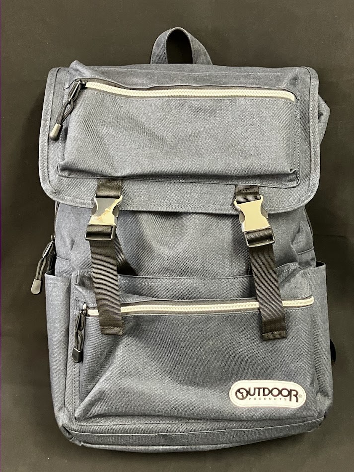 OUTDOOR PRODUCTS アウトドアプロダクツ リュックサック デイパック大 NAVY★★2161管理