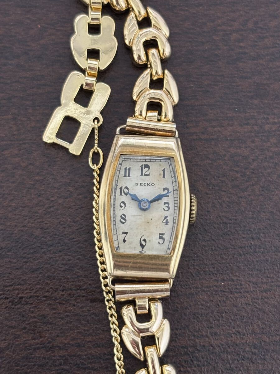 SEIKO 精工舎 SEIKOSHA 18k レディース 手巻き　セイコー