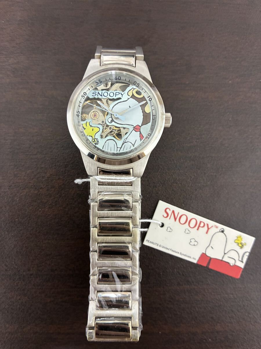 SNOOPY Woodstock Hand-wound watch スヌーピー&ウッドストック 手巻き スケルトン（Skeleton）腕時計
