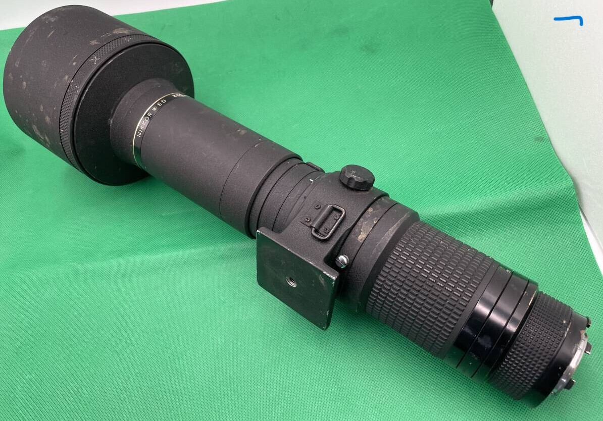 Ai-s Nikon 800mm 1:8 　 NIKKOR 　　　検索用 →　ニコン　nikon 800 5.6 300 2.8 ...