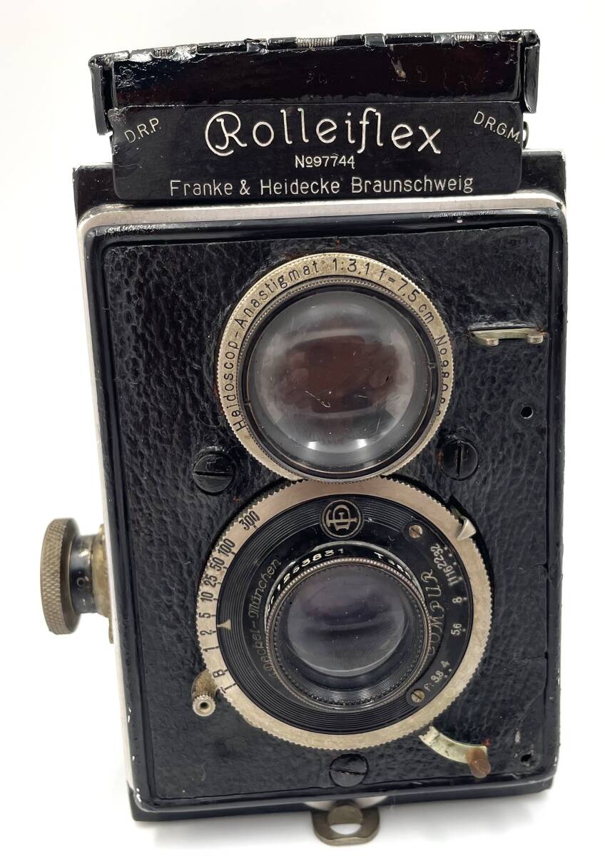 ROLLEIFLEX 希少タイプ ? ローライフレックス　rolleiflex rollei flex 7.5cm 75
