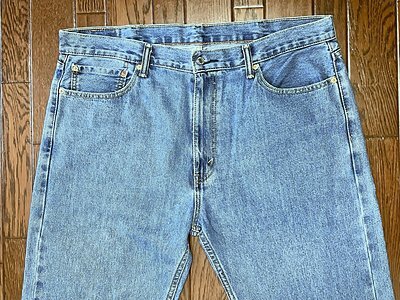 リーバイス Ｌｅｖｉ’ｓ ５０５ ｗ４０ ビッグサイズ ブルー ジーンズ 大きい デニム パンツ １００％コットン ジーパン
