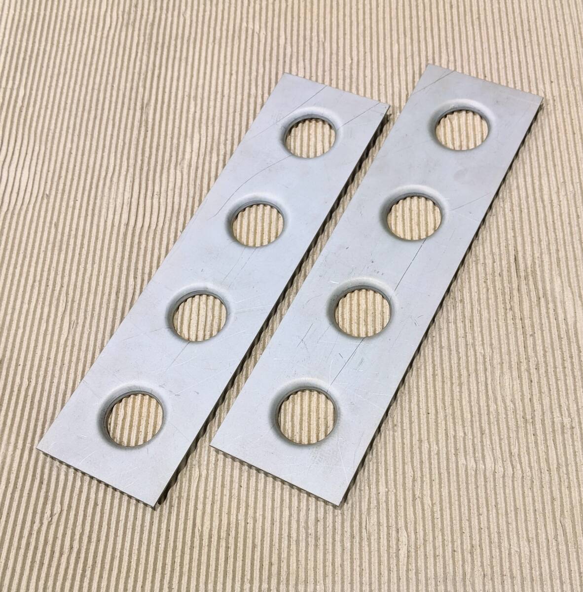 【補強用バーリングプレート】　2枚セット　ショート