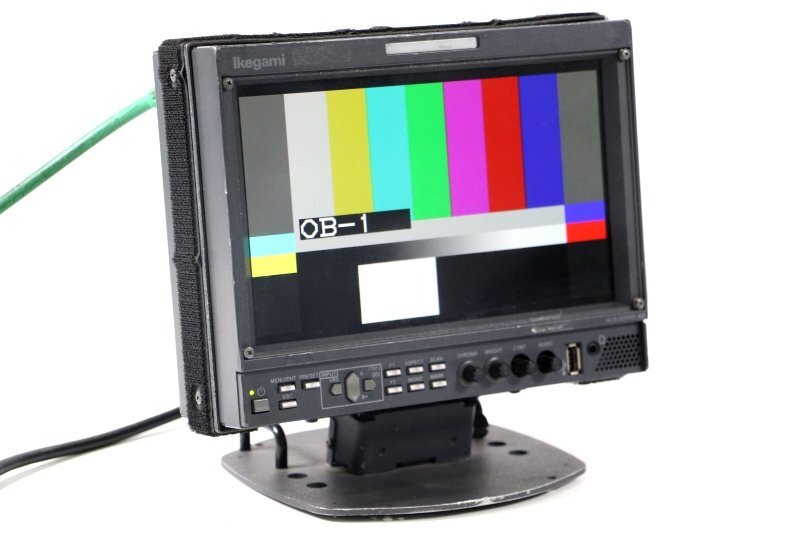 Ikegami 9インチ マルチフォーマット液晶モニター●HLM-905WR 中古
