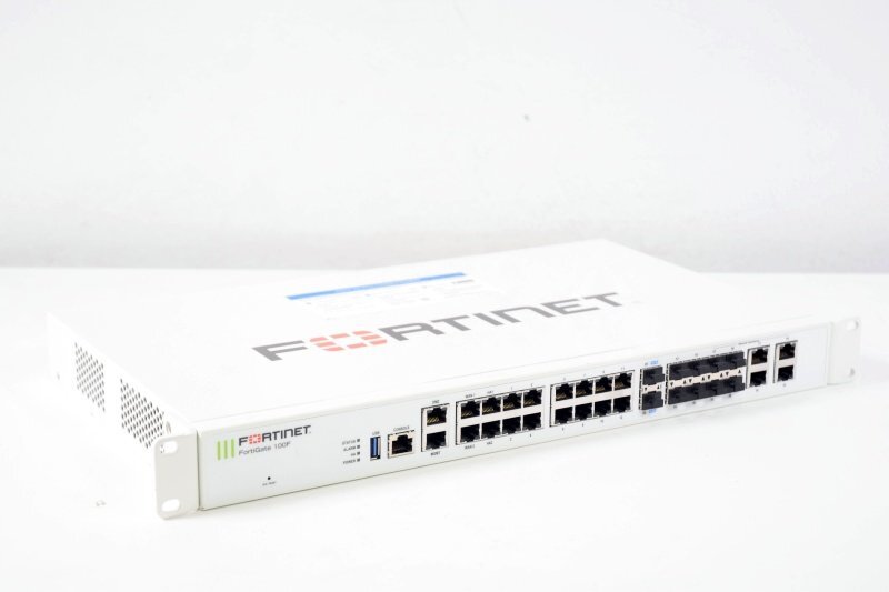 Fortinet/フォーティーネット ファイアウォール Fortigate-100F ライセンス：2028/3/31まで□FG-100F□送料無料