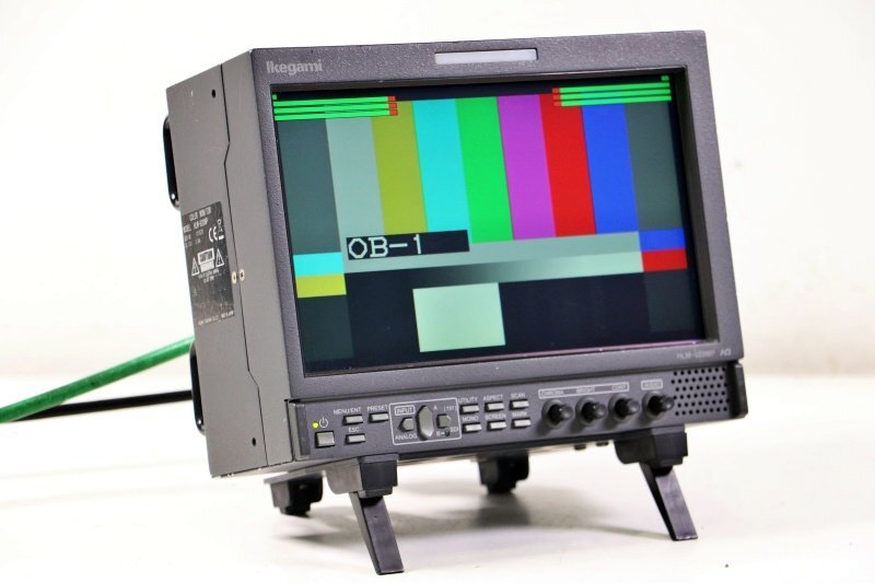 Ikegami 9インチ LCDカラーモニター●HLM-920WP 中古【訳あり品】