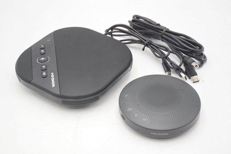 I-O DATA USBスピーカーフォン セット□USB-SPPHL1 + TC-SPRC100 中古□送料無料