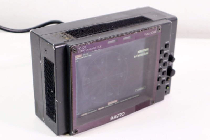 ASTRODESIGN Vマウント仕様 HD LCD マルチ波形モニター ウェーブフォームモニター◆WM-3004 中古◆送料無料