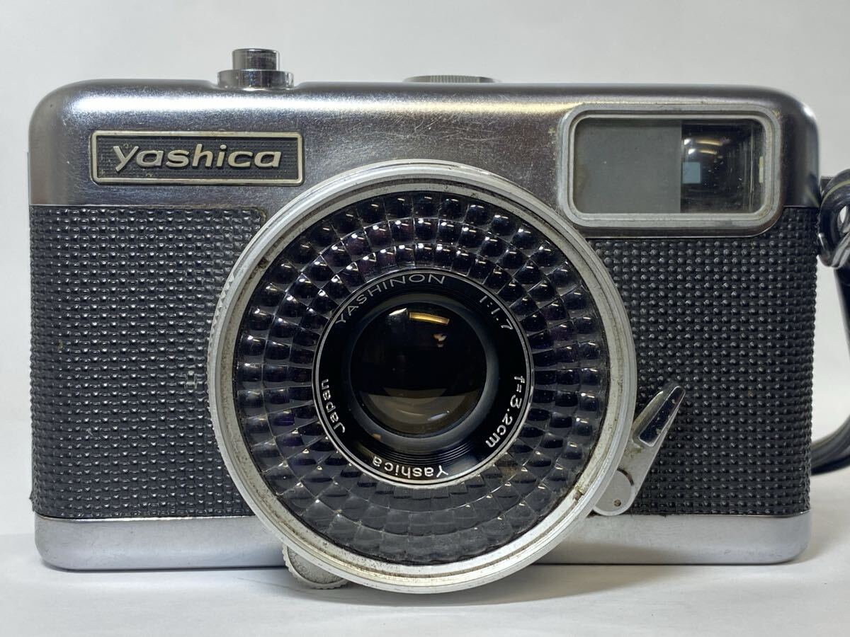 現状渡し！露出計動作！ヤシカ YASHICA Half 17 3.2cm F1.7 レンズ搭載 /管260768