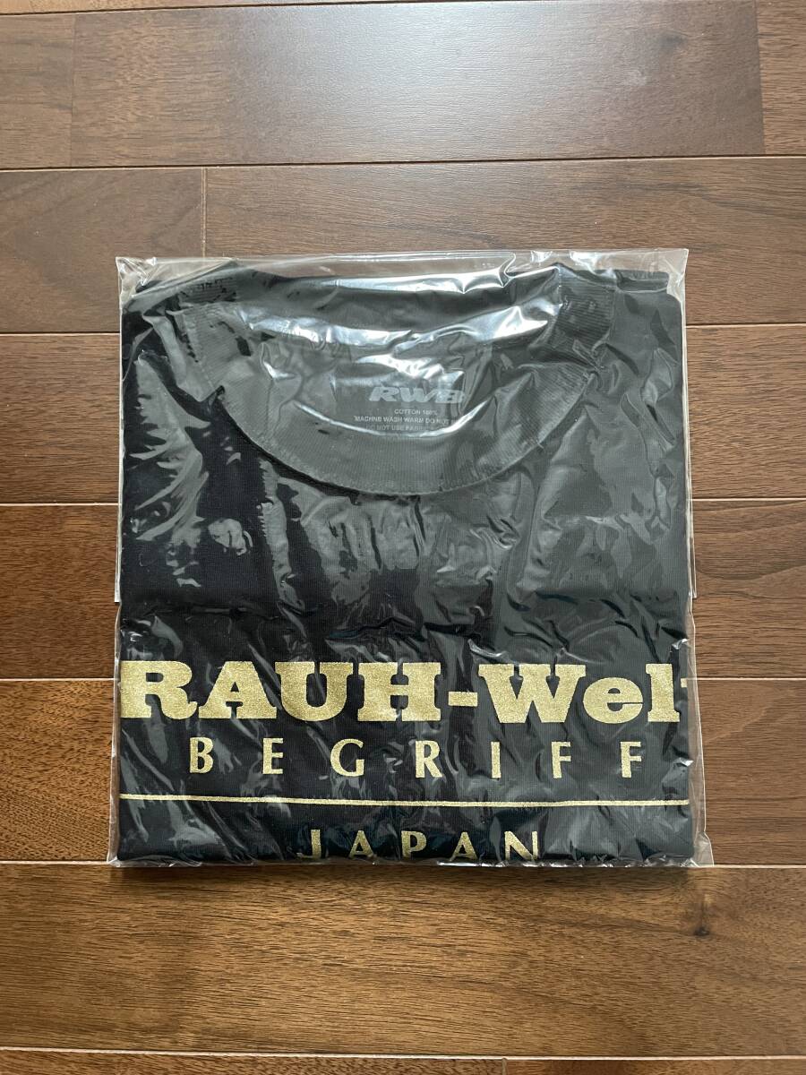 RWB RAUH-Welt Tシャツ　ブラック×ゴールド　完売モデル　サイズS　新品未使用品
