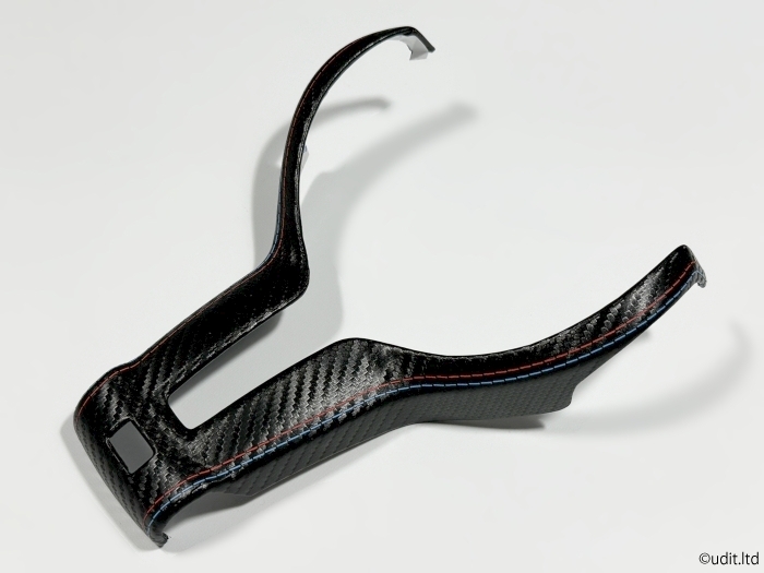 BMW F30 カーボン ステアリング用パネル ハンドル用カバー 内装パーツ F20F21F52F22F45F46F31F34F32F3F0F10F11F12F48X1F49X2F39