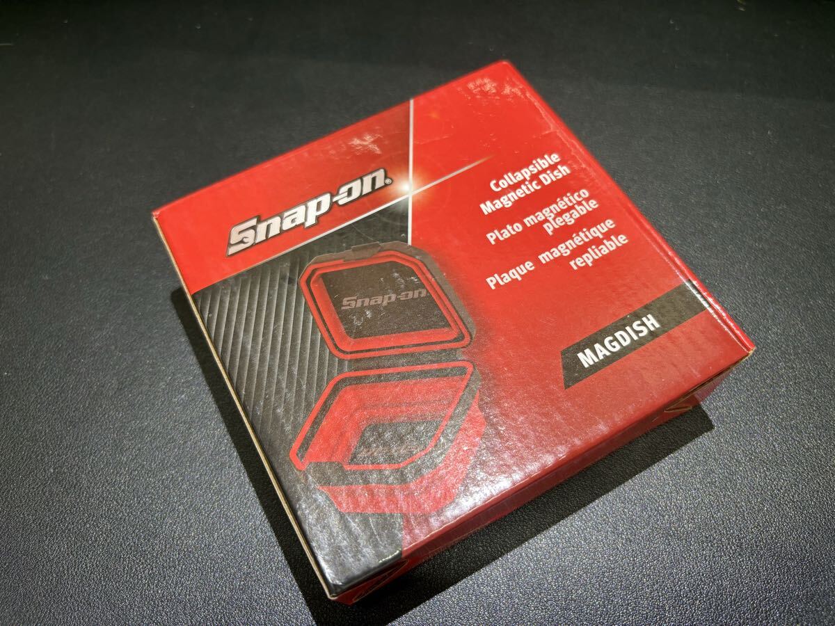 スナップオン　MAGDISH 新品未使用　RED マグネットトレー　シリコン