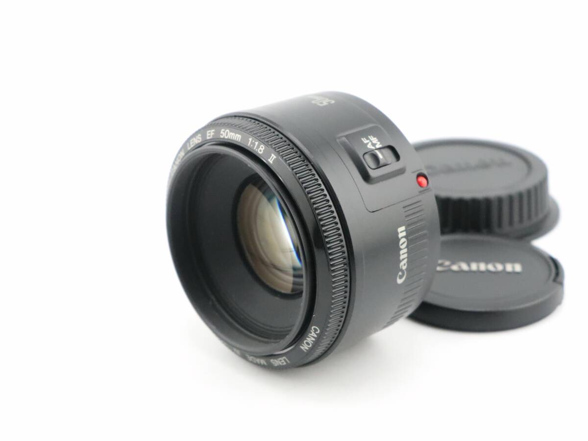 ★極上品★キヤノン CANON EF 50mm F1.8 II★　I0733＃5328