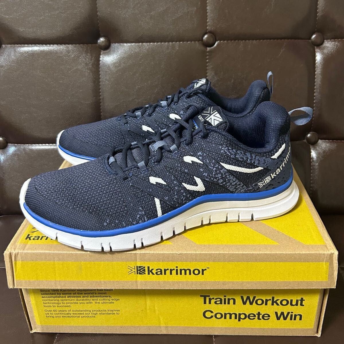 新品！Karrimor RUNカリマー ランDUMA5ランニングシューズ27cmネイビー