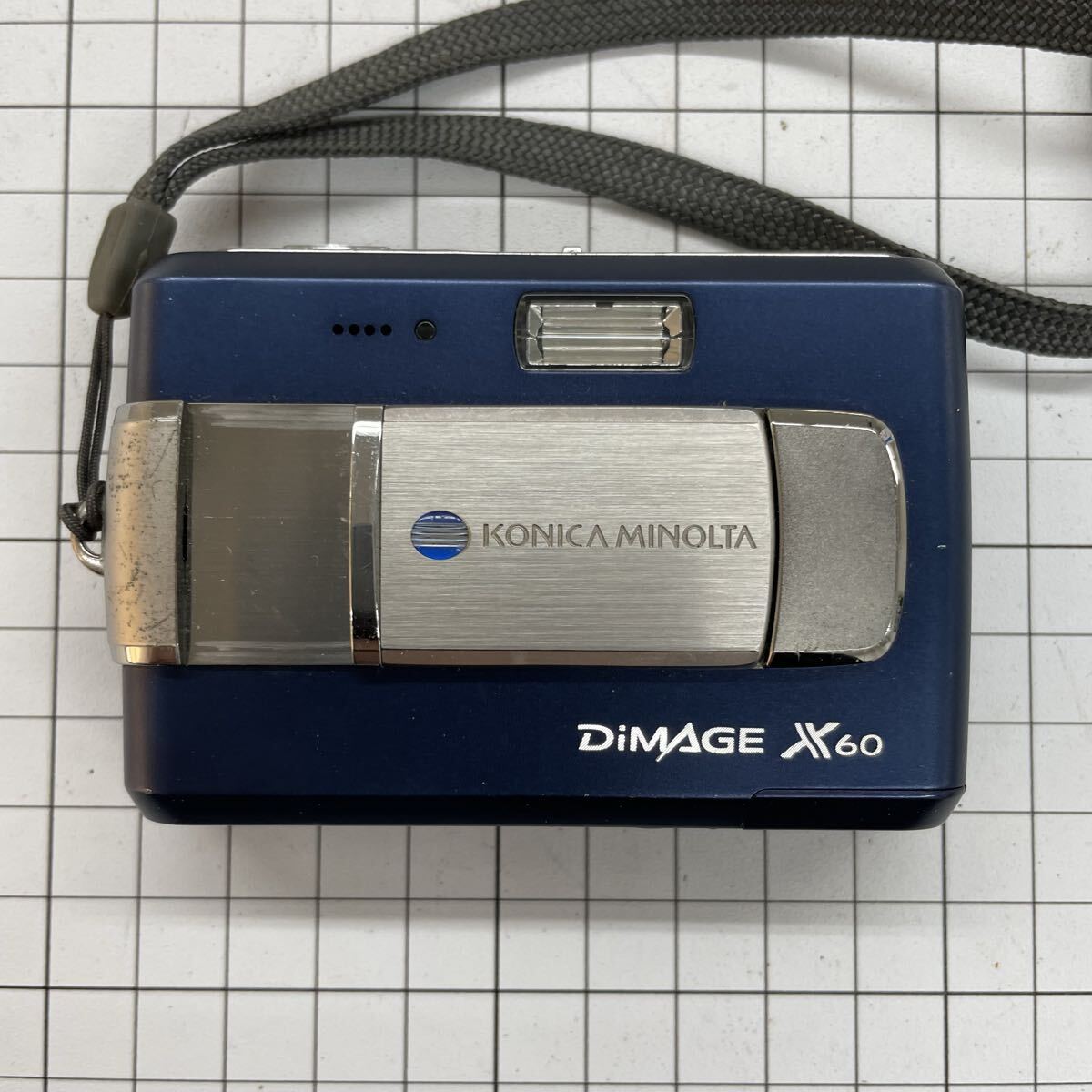 7ytR KONICA MINOLTA コニカミノルタ DiMAGE X60 コンパクトデジタルカメラ デジタルカメラ ブルー