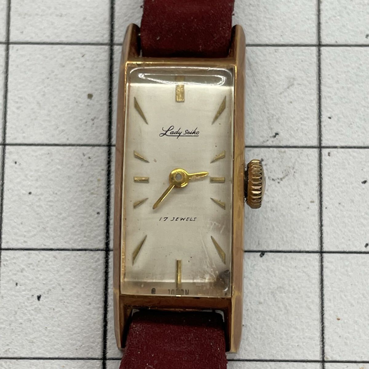 7ys SEIKO セイコー 腕時計 ヴィンテージ Lady Seiko 17石