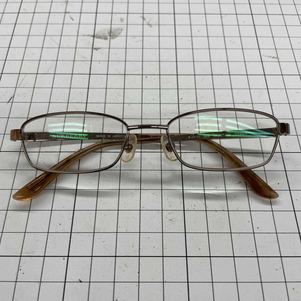 6ysR Burberry バーバリー メガネ 眼鏡 メガネフレーム アイウェア めがね ケース付き