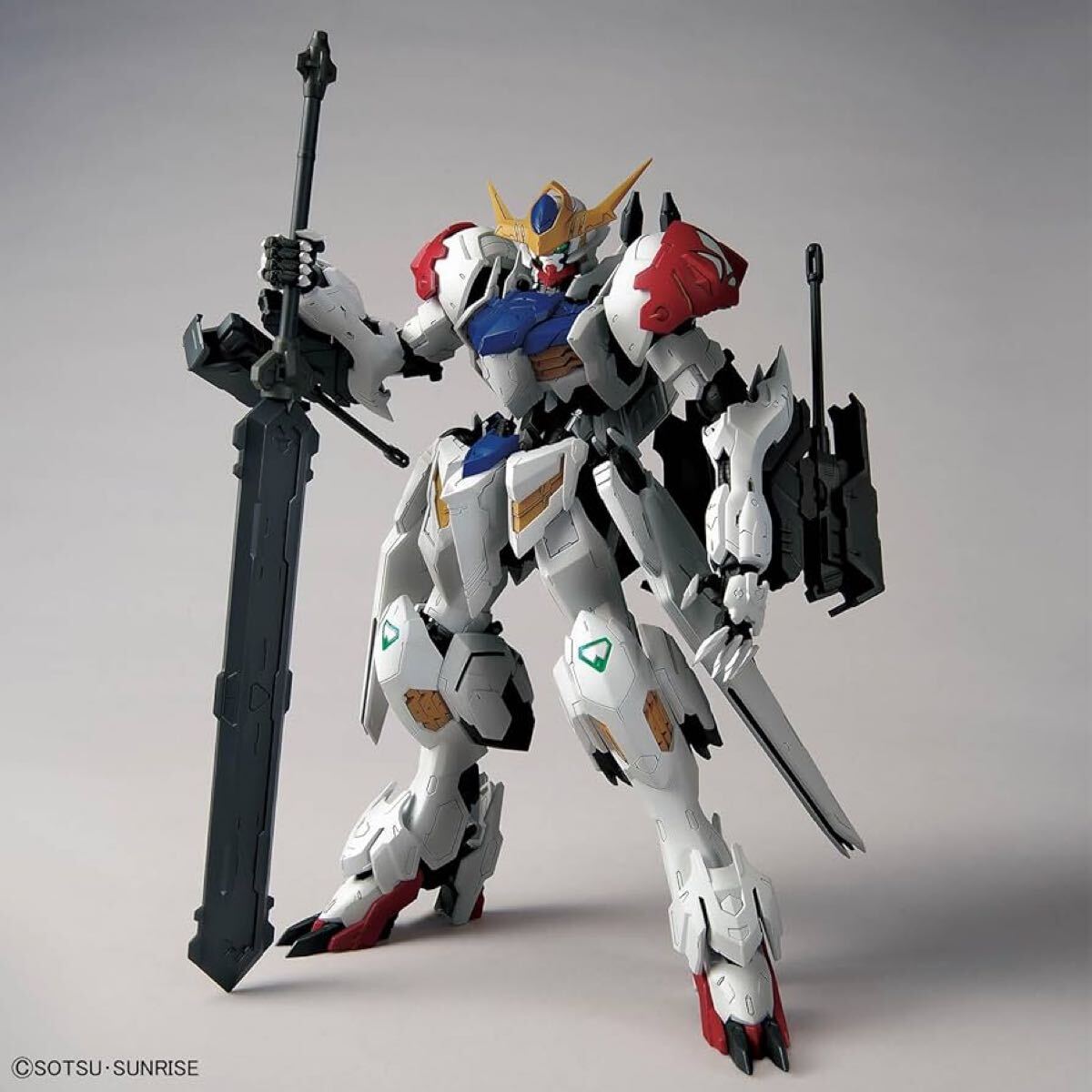 【1円】【未開封】MG 機動戦士ガンダム 鉄血のオルフェンズ ガンダムバルバトスルプス 1/100スケール 色分け済みプラモデル