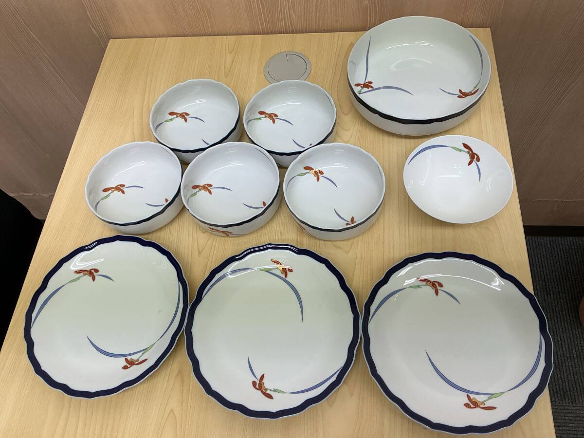 2247◇香蘭社 皿 茶碗 プレート 中皿 小鉢 食器 合計10枚 セット こうらんしゃ まとめ