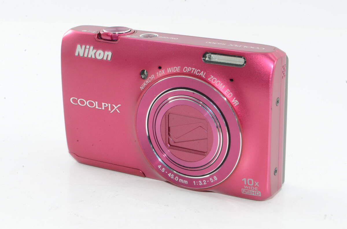 【外観特上級】NIKON COOLPIX S6300　ファッションピンク　#a14145