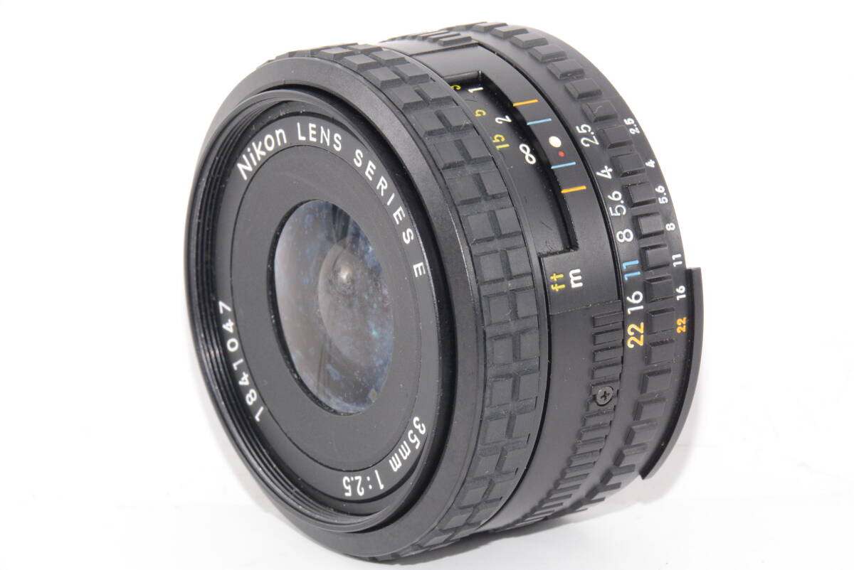 【外観特上級】ニコン Nikon LENS SERIES E 35mm 1:2.5　#v2633