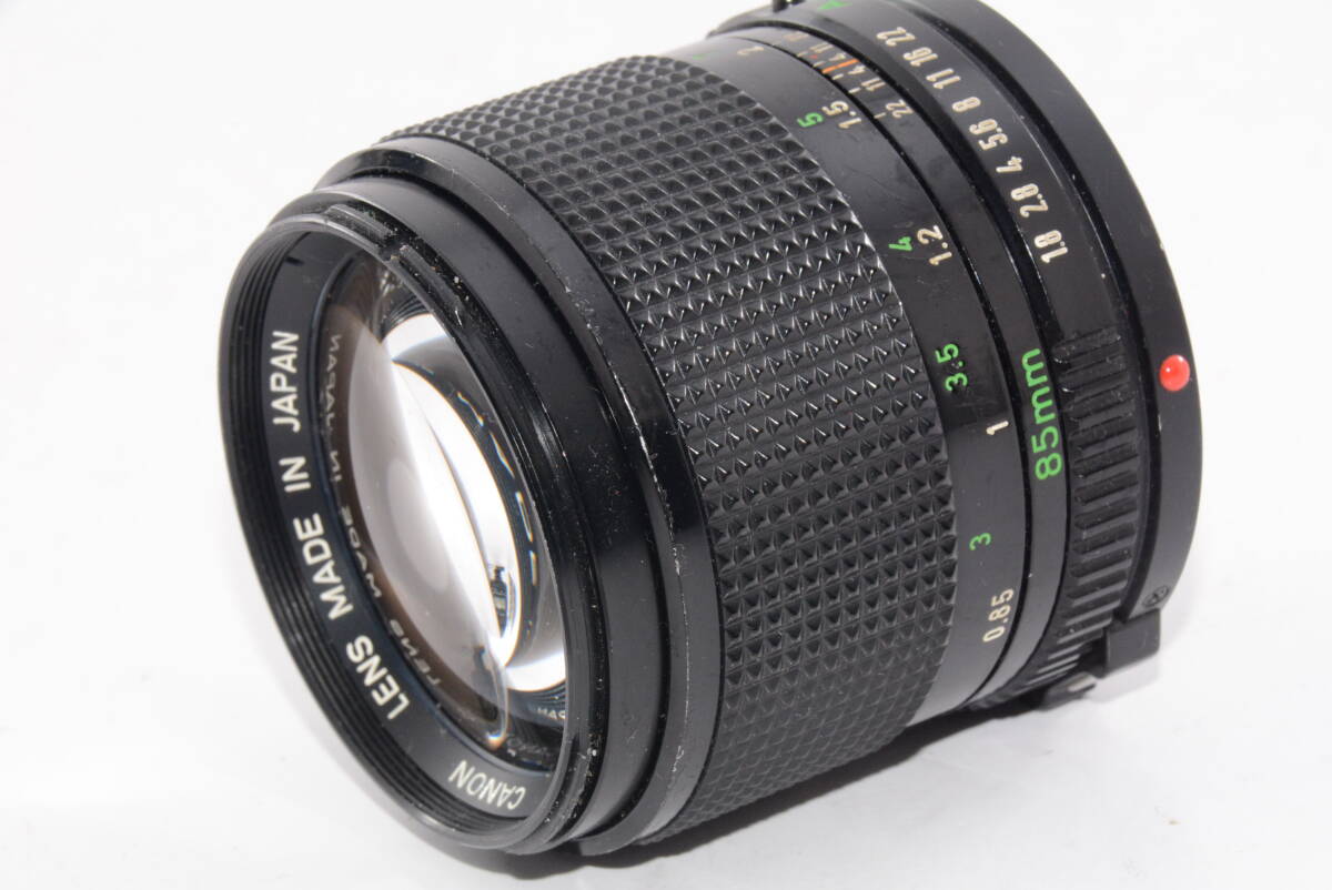 【外観特上級】キヤノン Canon NEW FD 85mm F1.8　#v2713