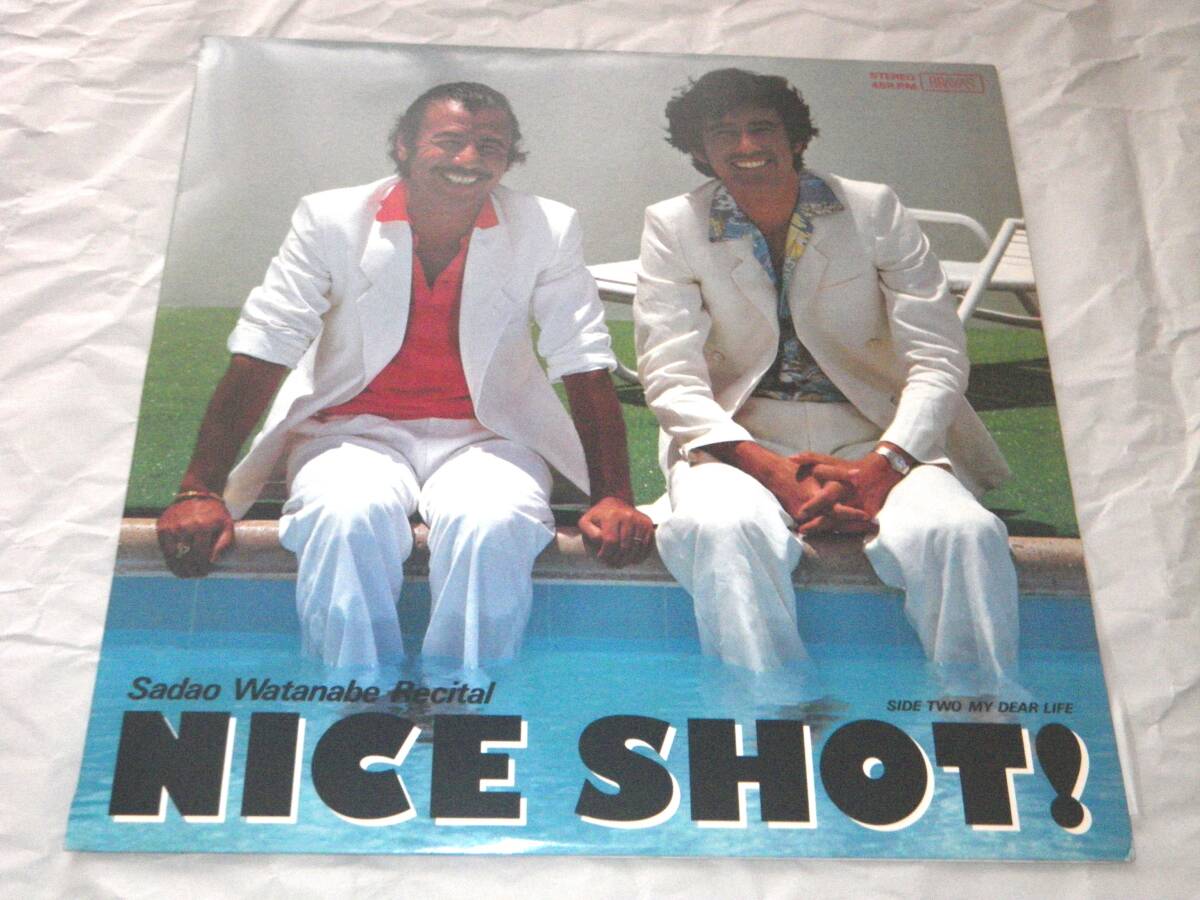 ◎渡辺貞夫【NICE SHOT!】12インチ／資生堂プロモオンリー／美盤◎