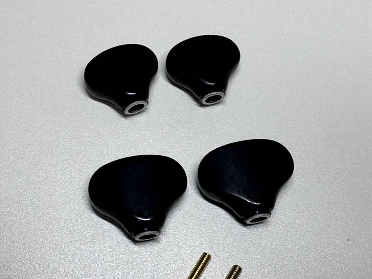 GOTOH ギターペグ用ツマミ BL5 BS5 各２個　ジャンク