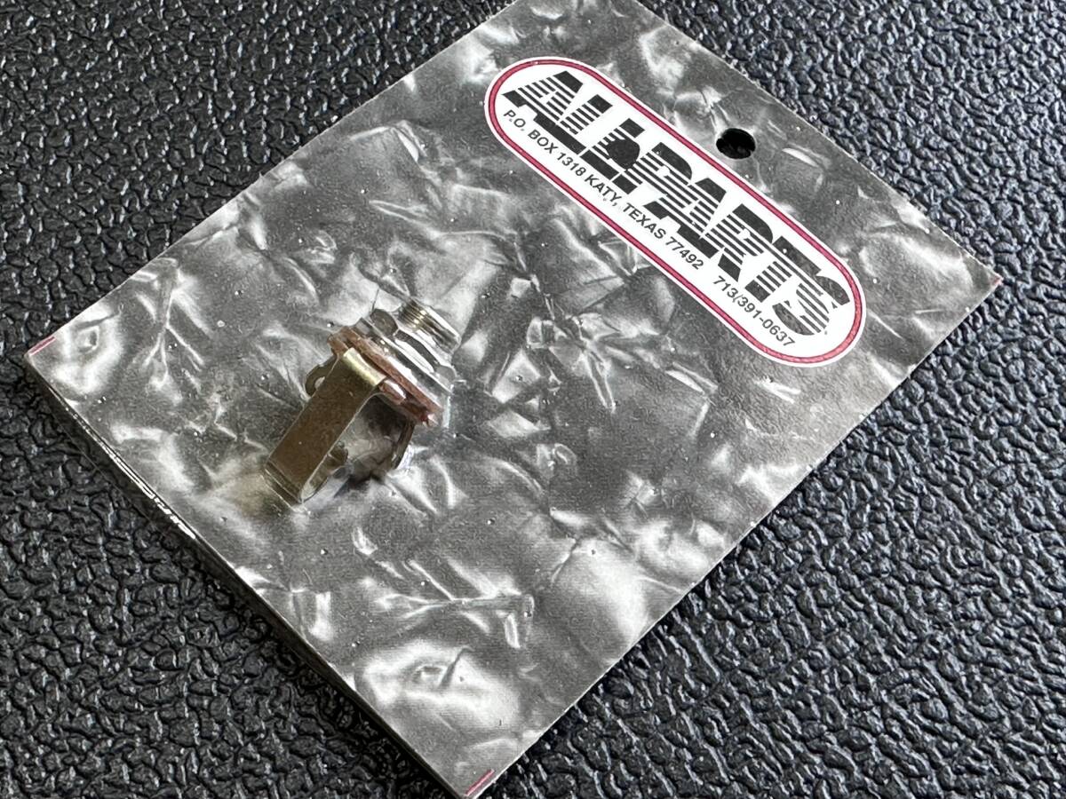 ジャック エレキギター Allparts mono Jack　ALLPARTS EP055 モノラルジャック ニッケル ギター