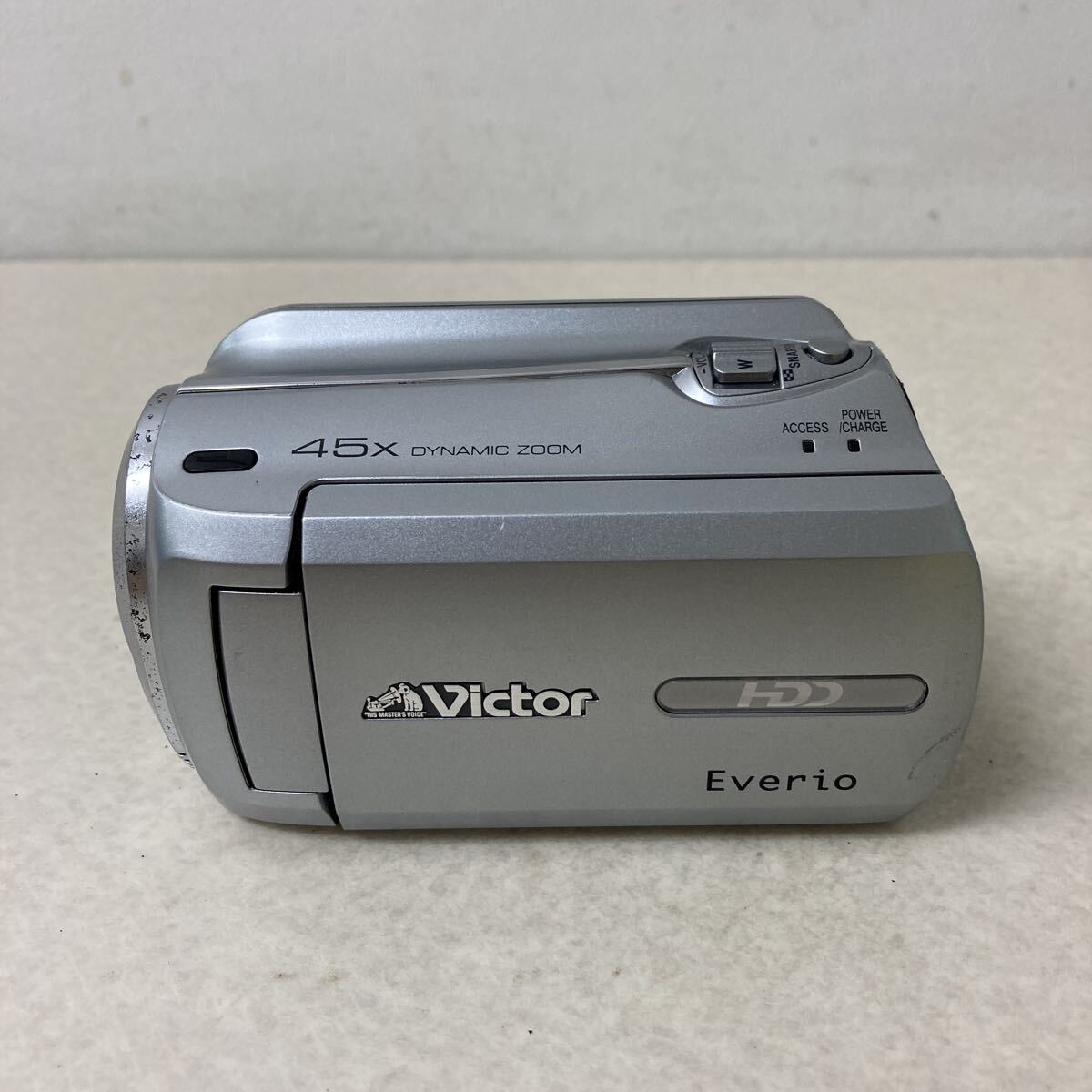 0711F5 Victor ビクター デジタルビデオカメラ Everio エブリオ GZ-MG760-S シルバー