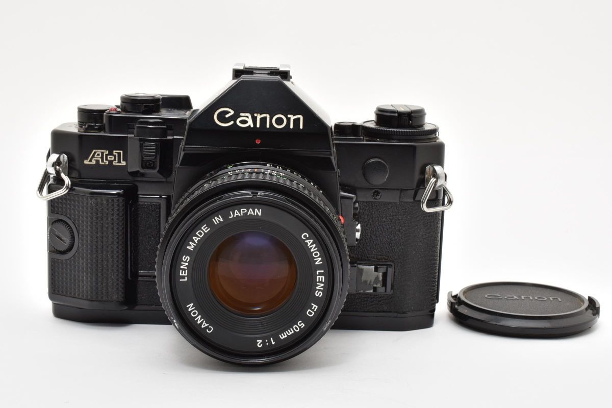 ★訳あり大特価★ キャノン CANON A-1 ボディ NEW FD 50mm F2 レンズセット #5358W0683