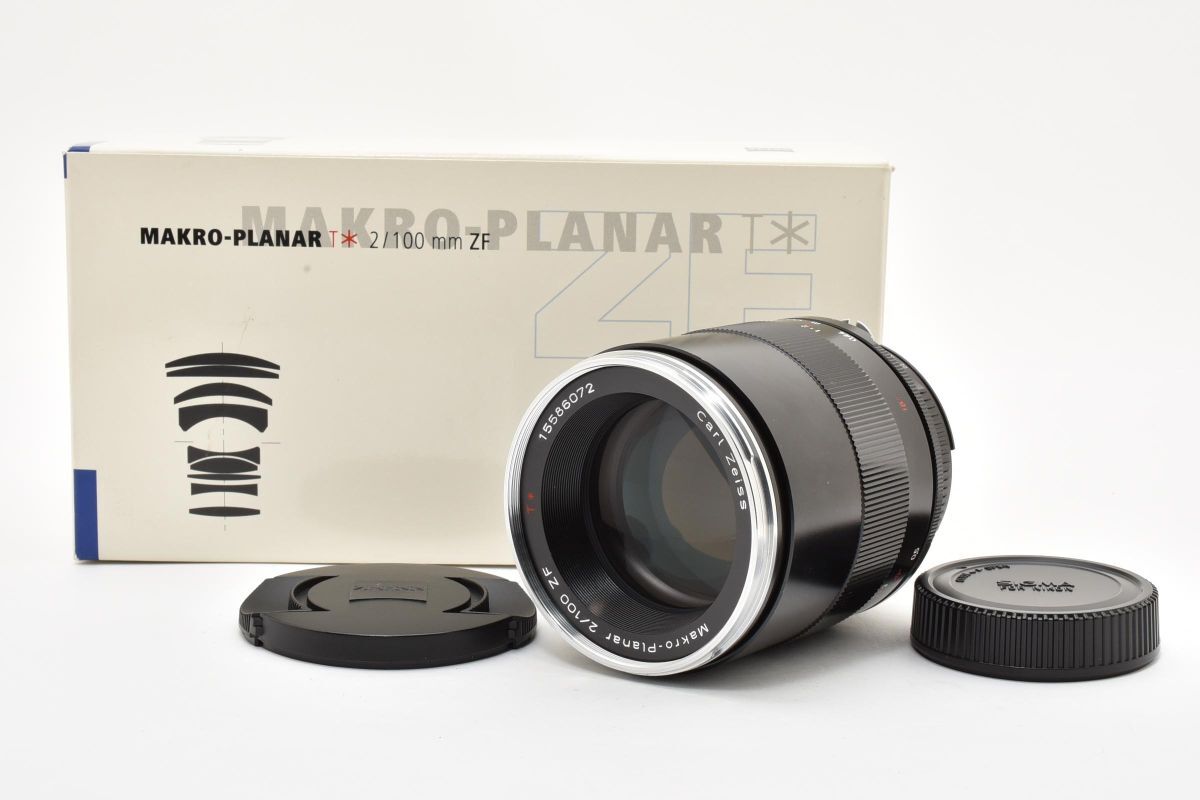 ★美品★ Carl Zeiss カールツァイス Makro-Planar T* 100mm F2 ZF ニコ #5352W0657