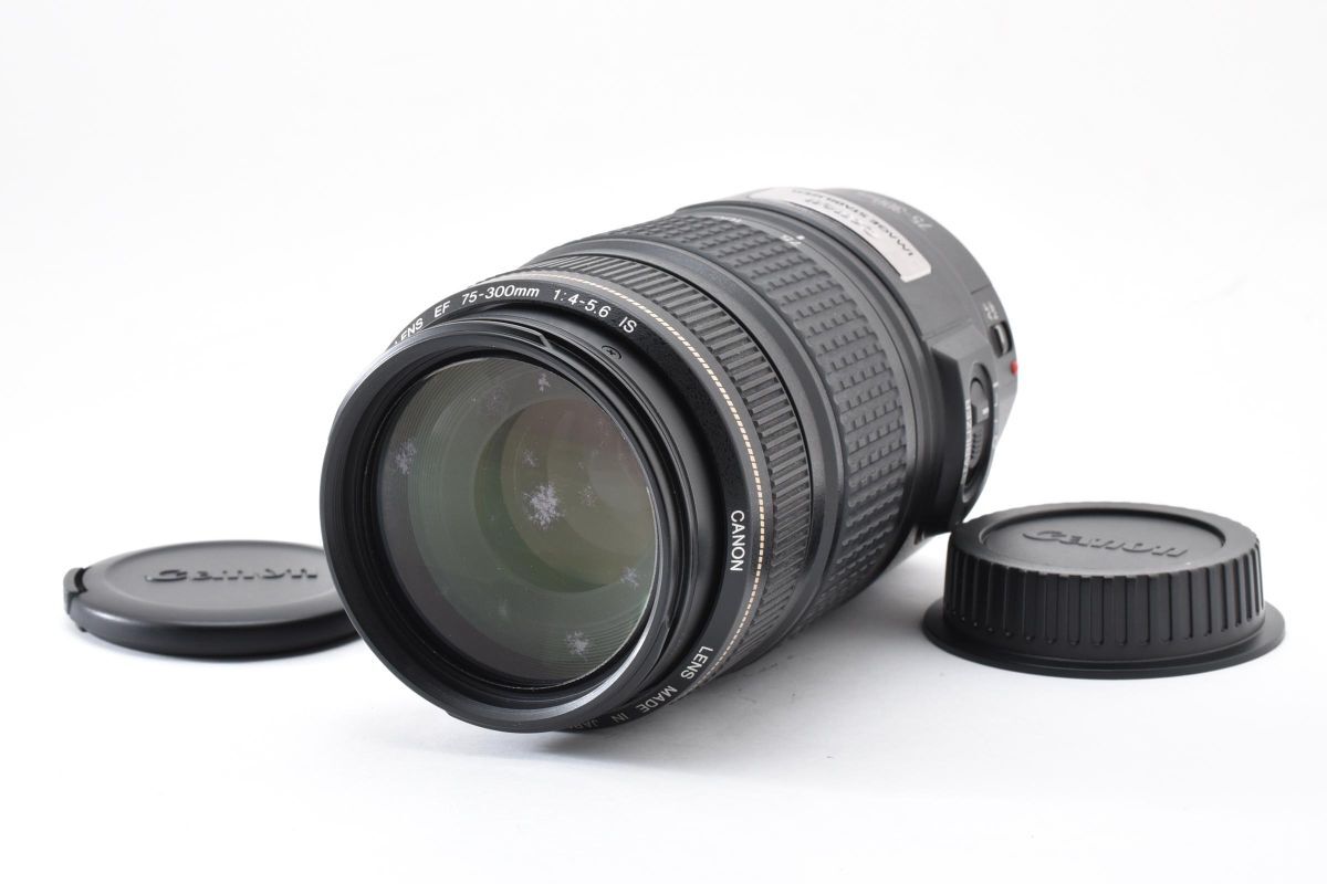 キヤノン CANON ZOOM LENS EF 75-300mm F4-5.6 IS USM #5501W0726