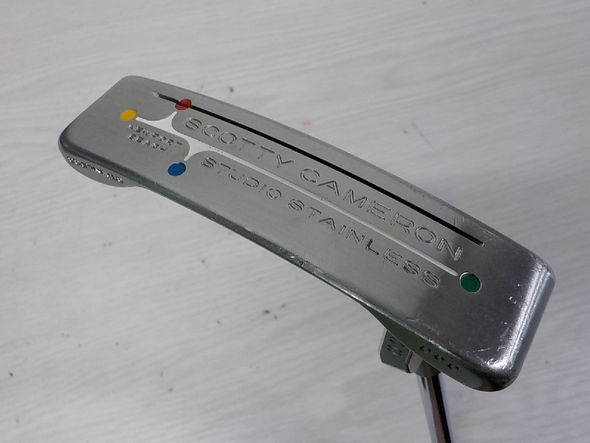2002年】 タイトリスト スタジオステンレス 491ｇ 34インチ パター 20260702☆271426#2