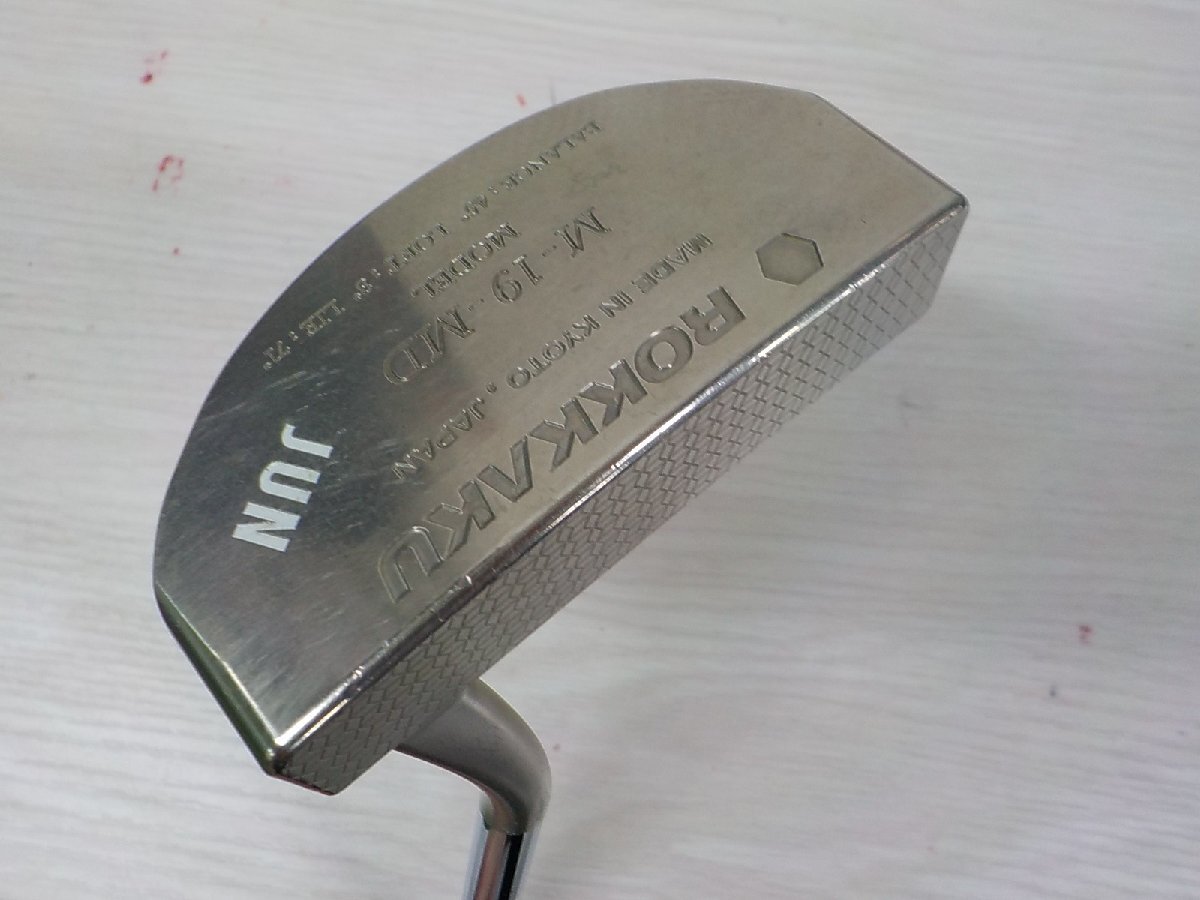 ベノック】ROKKAKU　M-19-MD 520ｇ 34インチ パター 20260716☆272201＃3