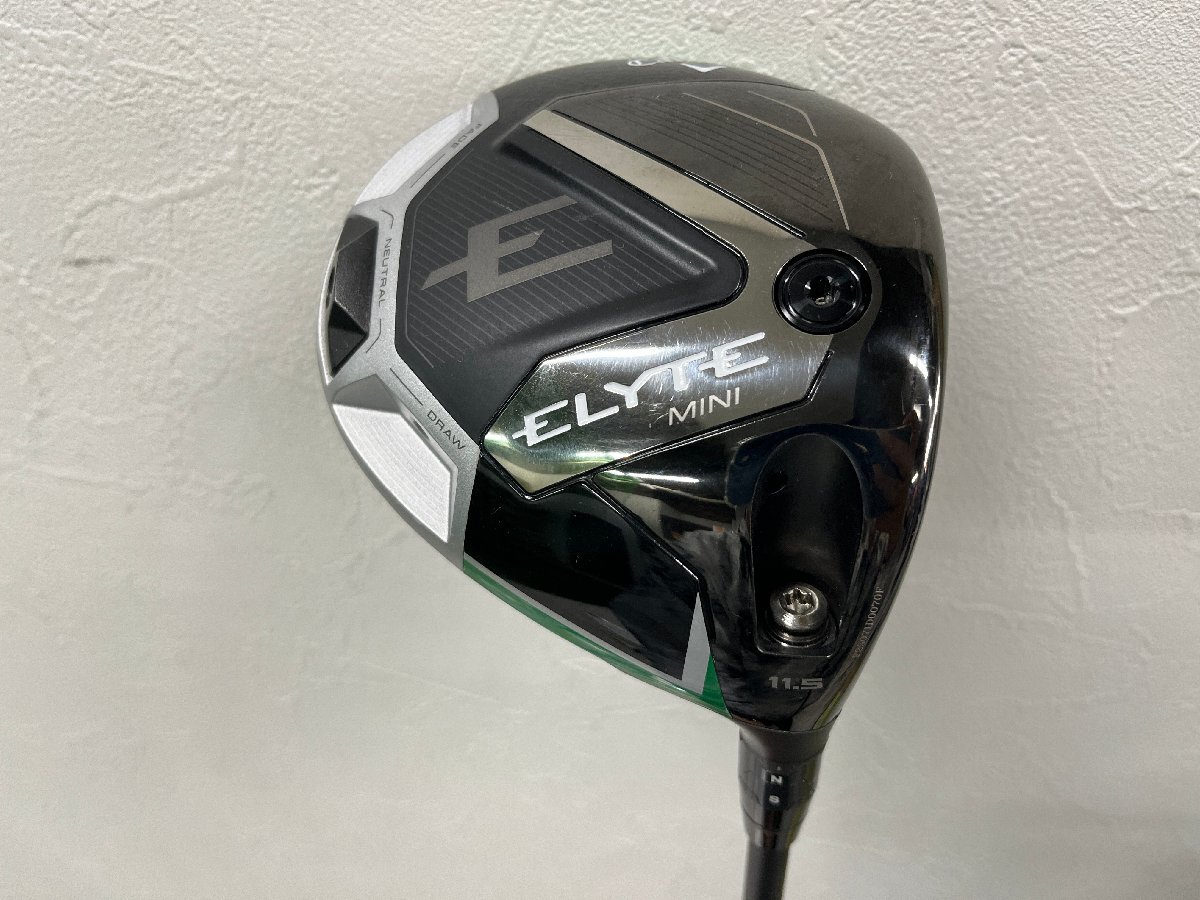 2025年】 キャロウェイ ELYTE MINI（ミニドラ） SPEEDER NX BLACK 50 S 11.5度 43.25インチ ドライバー 20260731☆272544