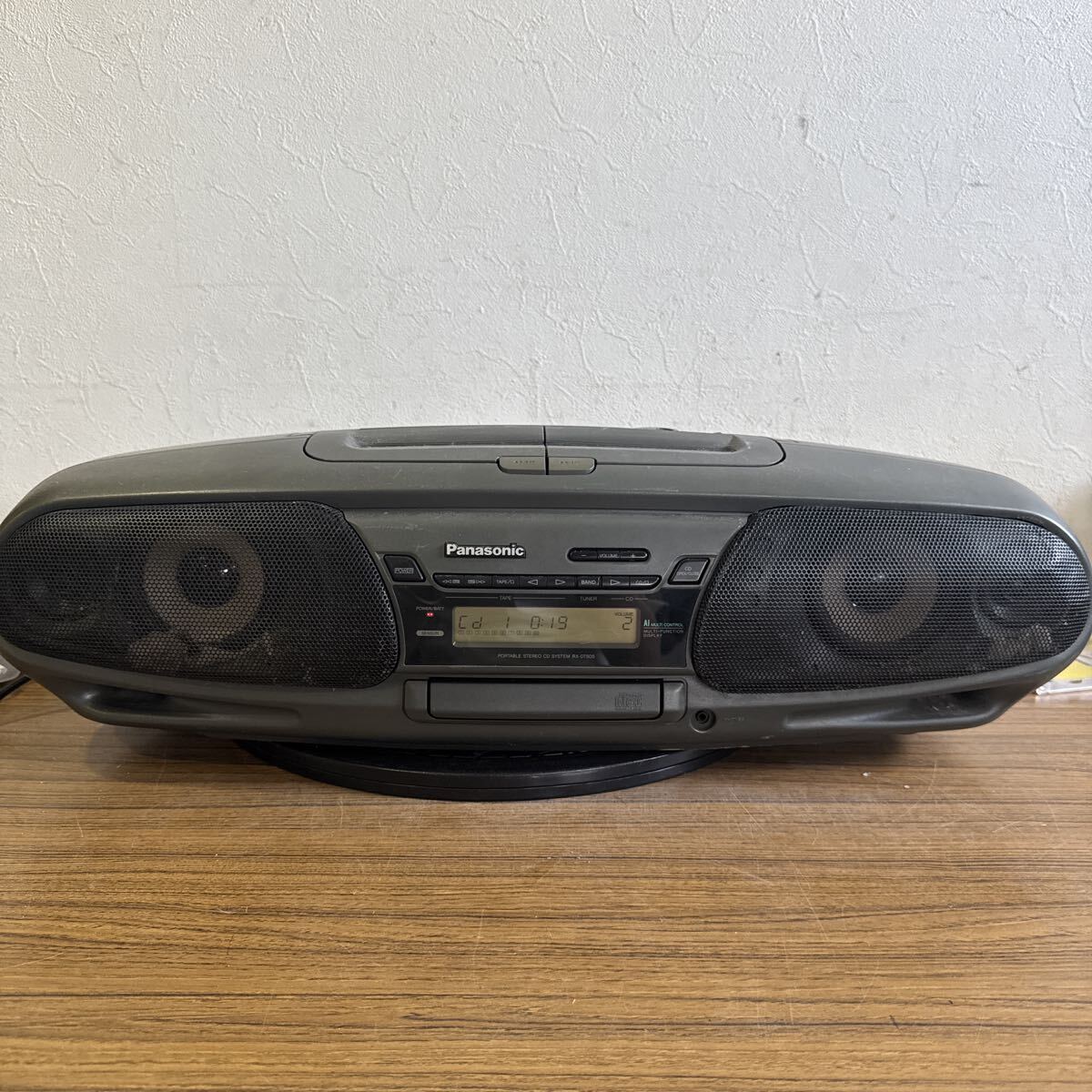 47S Panasonic パナソニック CDラジカセ RX-DT505.動作確認済 