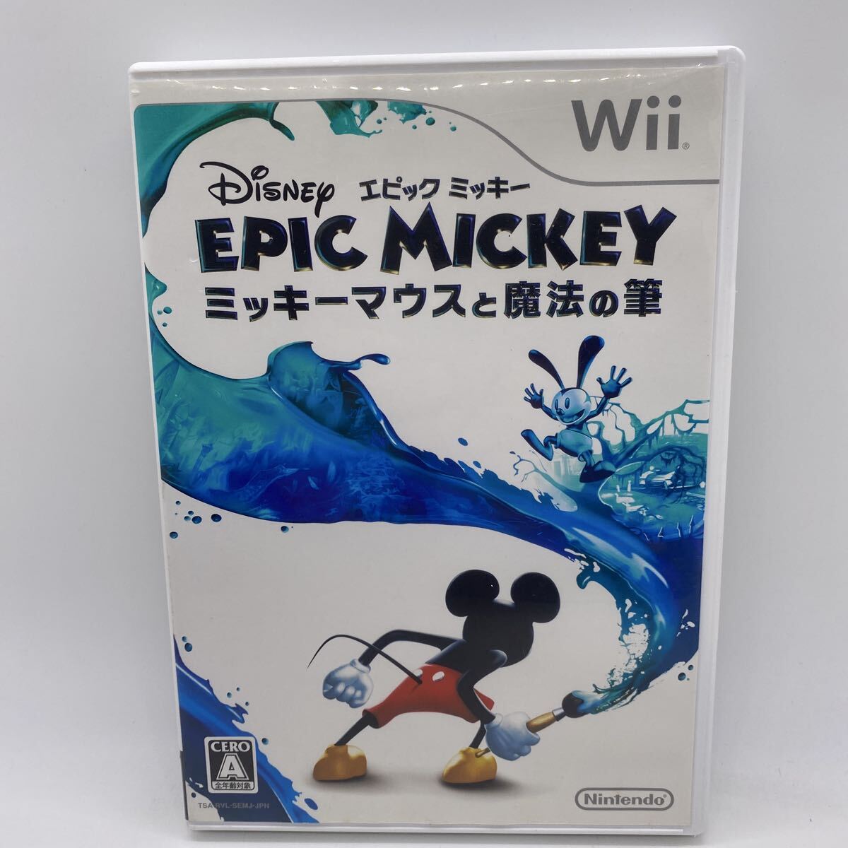 ディズニー エポックミッキー ～ミッキーマウスと魔法の筆～　 Nintendo Wiiソフト　取扱説明書無し