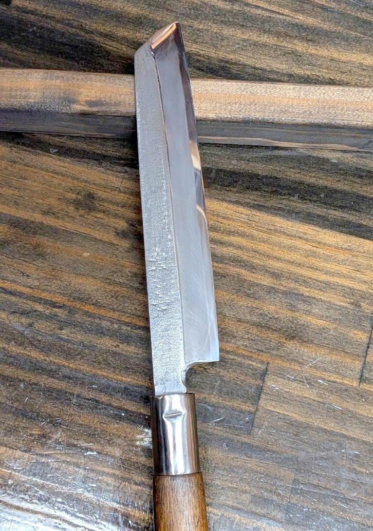 柳刃包丁 刺身出刃 研ぎ済 白紙鋼 リメイク品 NO.038