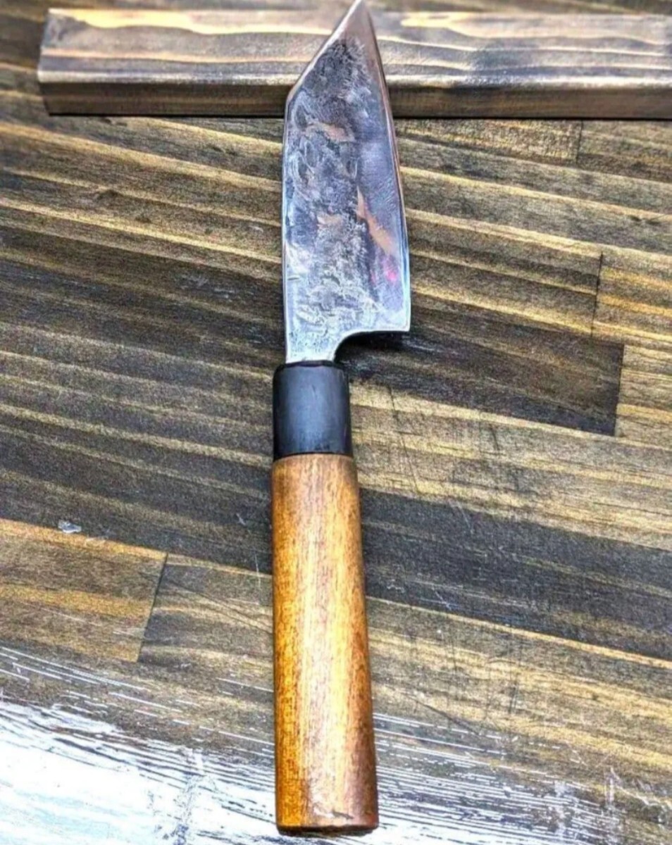 土佐打刃物 三徳包丁 研ぎ済 安来鋼 リメイク品 NO.009