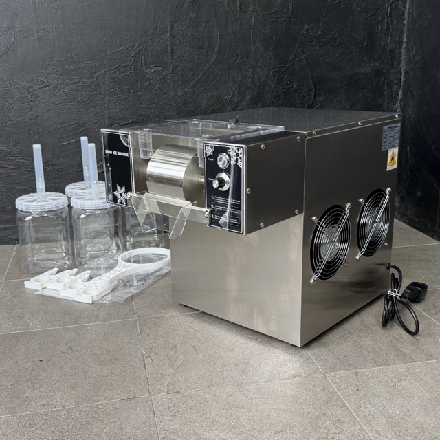 美品 スノーアイスマシーン 【中古】動作保証 SNOW ICE MACHINE ZB-XBJ124FD 雪花氷 単相110V 60Hz 電動かき氷機 066047 / 24020
