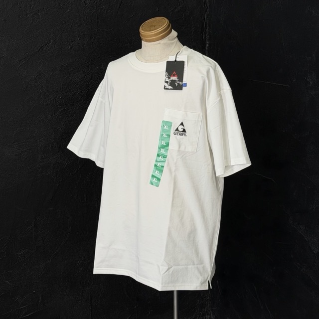 送料無料 新品 タグ付き GERRY ジェリー 78220 メンズ 半袖 Tシャツ ホワイト XLサイズ EVER-DRI 480 / 517540 在★5