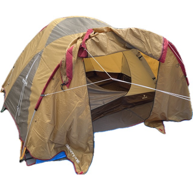 snow peak テント【中古】スノーピーク ドームテント アメニティドーム SDE-001 マットシートセット キャンプ アウトドア/88054